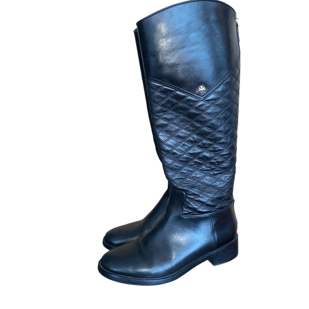 T Tory Burch Riding Boots Black Size 9